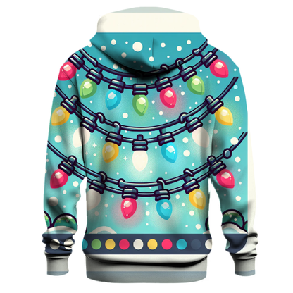 Festive Holiday Lights Hoodie