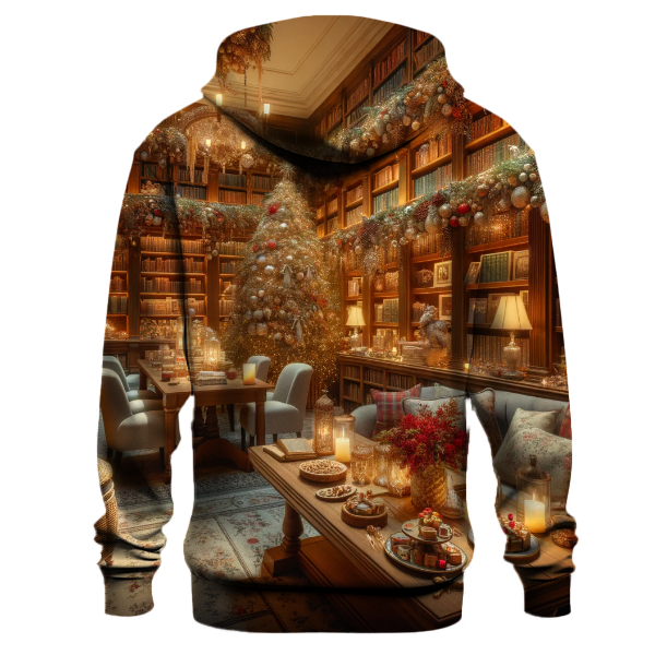 Magical Christmas Library Hoodie