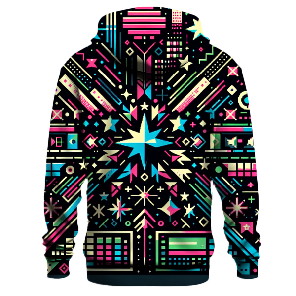 Pixel Pop Extravaganza Hoodie