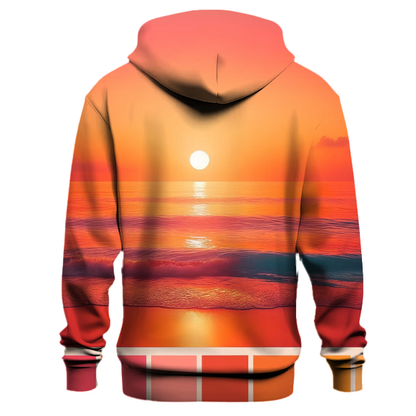 Tropical Sunrise Gradient Hoodie