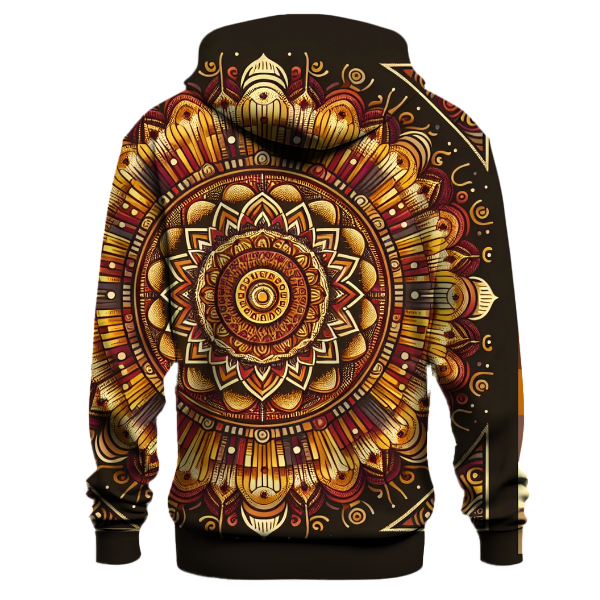 Sunburst Mandala Fusion Hoodie