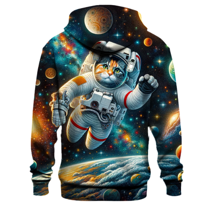 Galactic Cat Explorer Hoodie