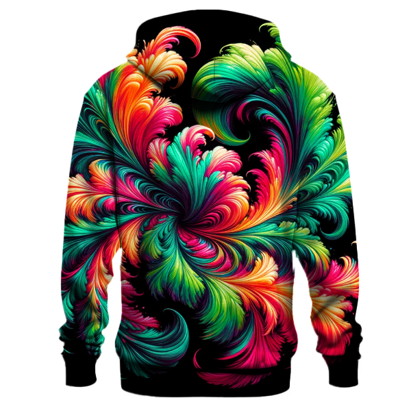 Neon Jungle Fusion Hoodie