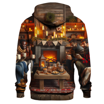 Cozy Christmas Cabin Hoodie