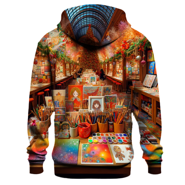 Artistic Christmas Creations Hoodie