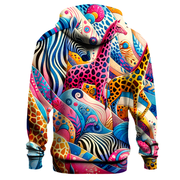 Funky Animal Patterns Hoodie