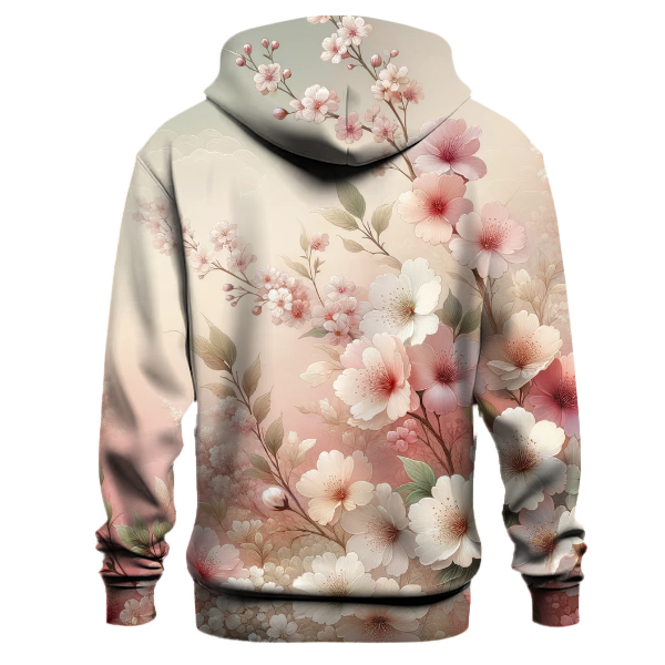 Cherry Blossom Breeze Gradient Hoodie