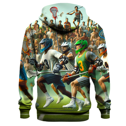 Lacrosse - Native American Hoodie