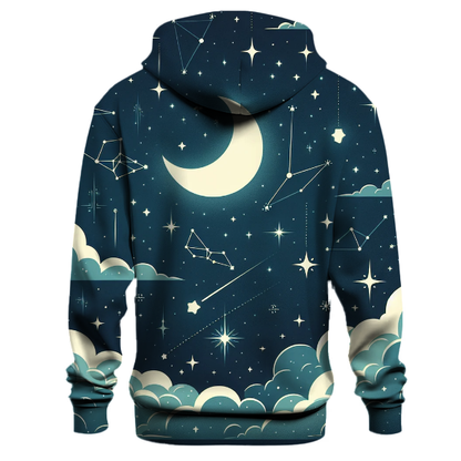 Whimsical Night Sky Hoodie