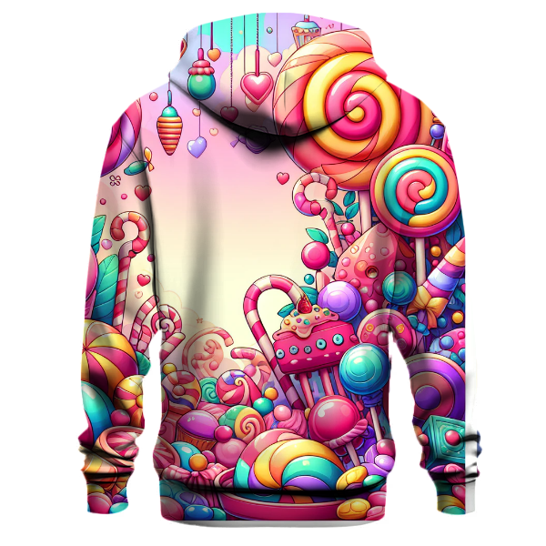 Whimsical Candy Wonderland Hoodie