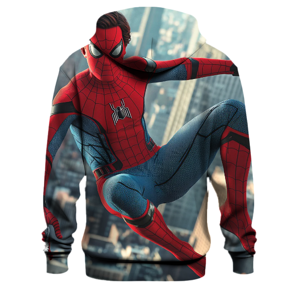 Tom Holland: Spirited Swing of the Friendly Neighborhood Hero Hoodie