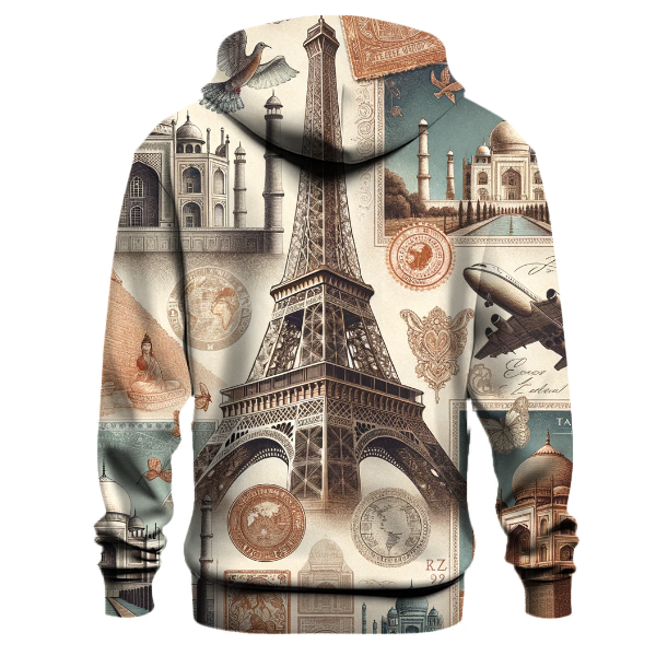 Vintage Travel Destinations Hoodie