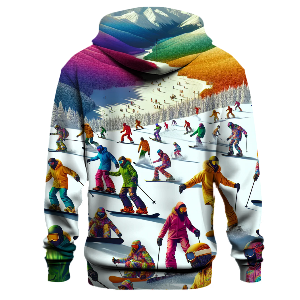 Snowboarding Chill Vibes Hoodie