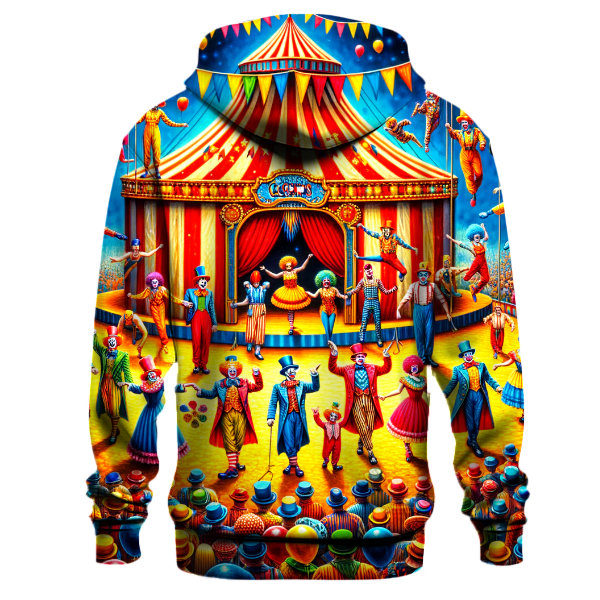 Vintage Circus Spectacle Hoodie