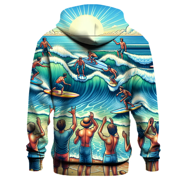 Surf's Up Energy Hoodie Lightweight Hoodies