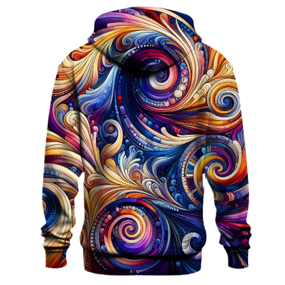 Funky Swirls Hoodie