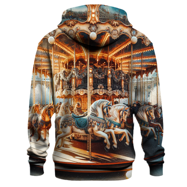 Winter Wonderland Carousel Hoodie