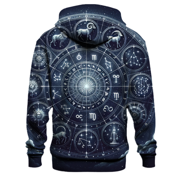 Celestial Zodiac Wheel Hoodie