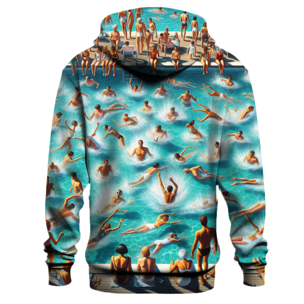 Swimming Pool Splash Hoodie