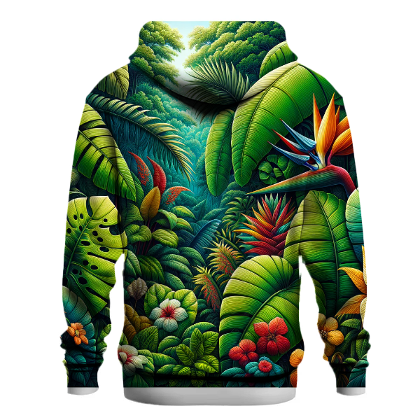 Floral Jungle Vibes Hoodie