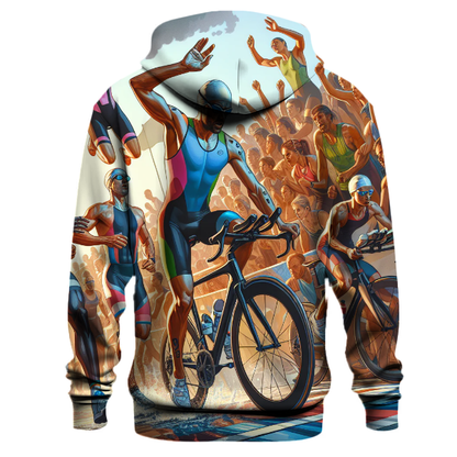 Triathlon Enthusiast Hoodie Hoodie Trends