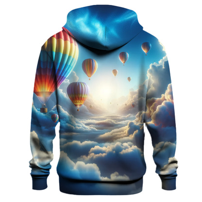 Whimsical Hot Air Balloons Hoodie