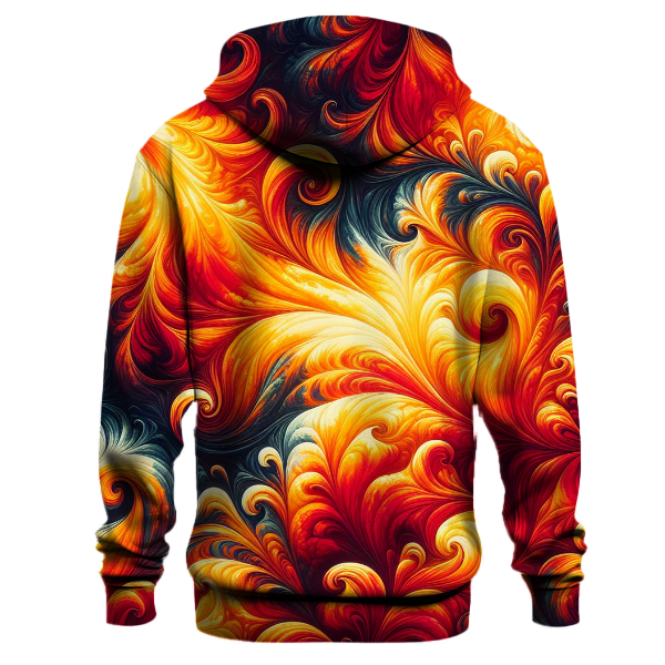 Blazing Tropical Sunset Hoodie