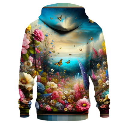 Floral Garden Symphony Hoodie