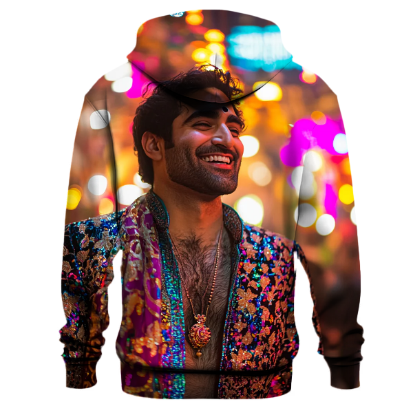 Kumail Nanjiani: Stellar Luminosity of the Celestial Performer Hoodie