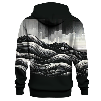 Monochrome Eruption Hoodie