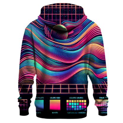 Digital Waves Hoodie