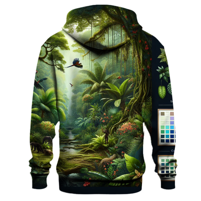 Tropical Rainforest Escape Hoodie