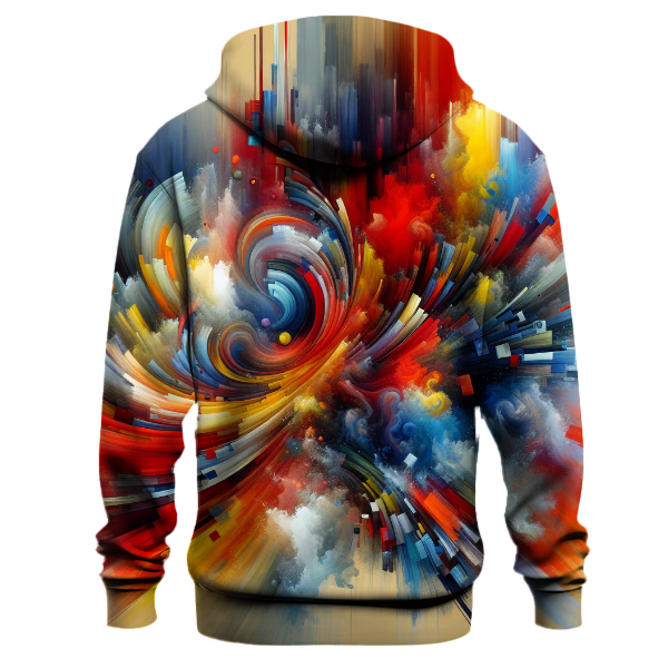 Abstract Art Explosion Hoodie