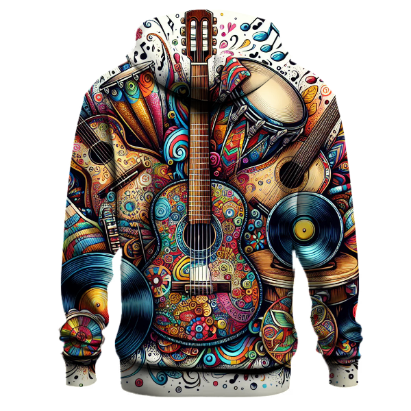 Vintage Music Festival Vibes Hoodie