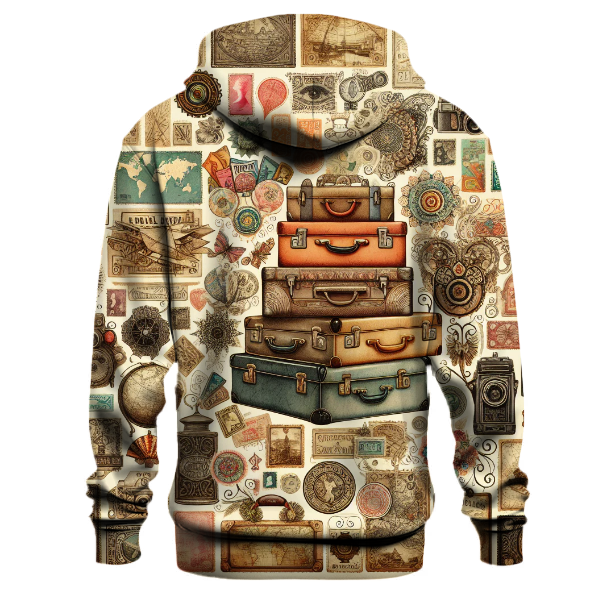 Rustic Vintage Travel Hoodie