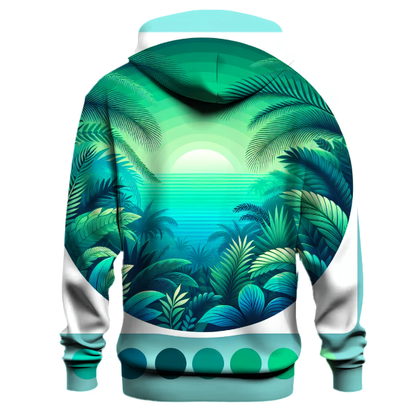 Tropical Paradise Glow Hoodie