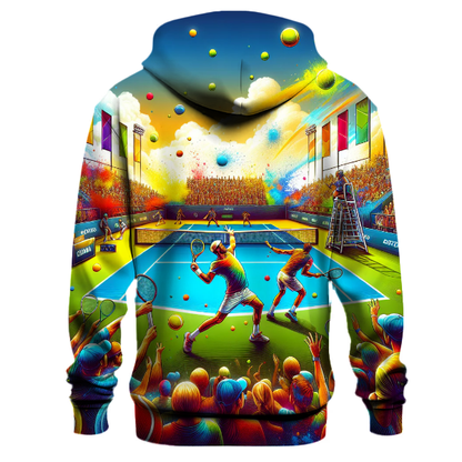 Tennis Match Ready Hoodie Hoodie Designs