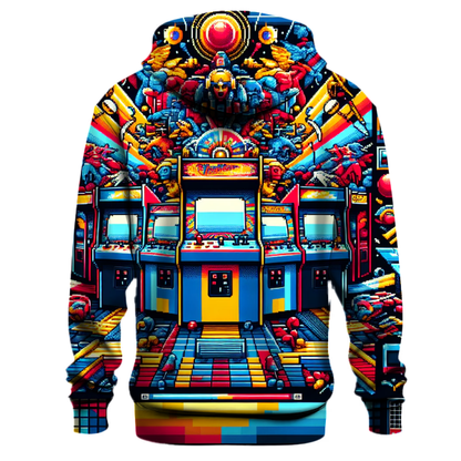 Vintage Arcade Blast Hoodie