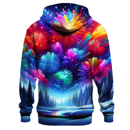 Winter Festival Fireworks Hoodie