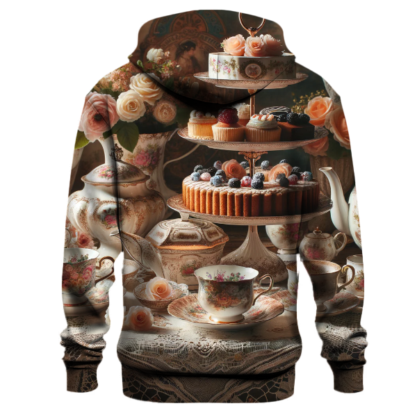 Charming Vintage Tea Party Hoodie