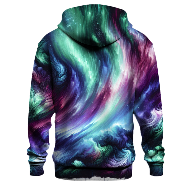 Electric Aurora Bliss Hoodie Lightweight Hoodies