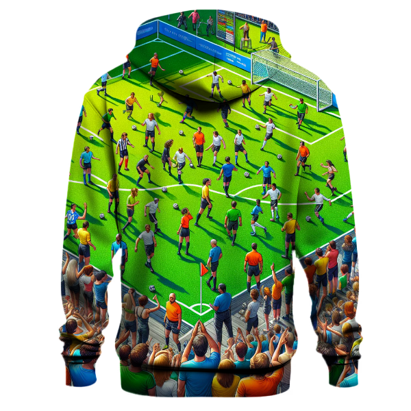 Soccer Strategy Playbook Hoodie