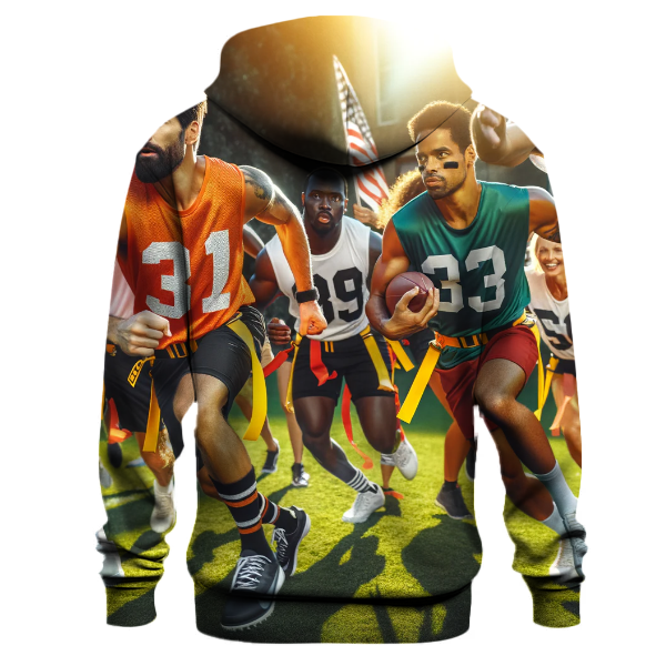 Flag Football - USA Hoodie