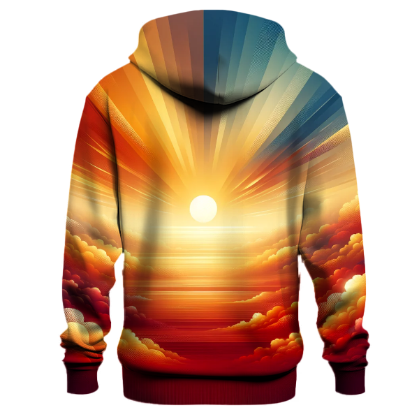 Burning Sunset Gradient Hoodie