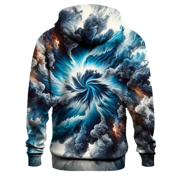 Steel Blue Storm Hoodie