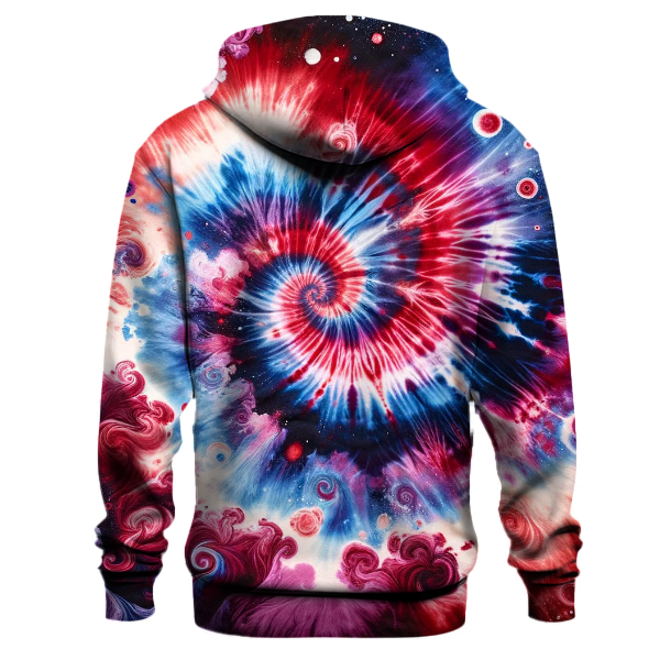 Fiery Galaxy Burst Hoodie