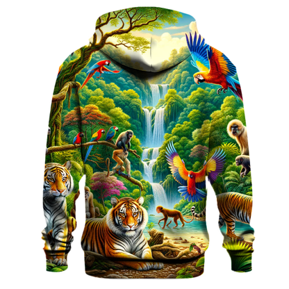 Tropical Jungle Safari Hoodie