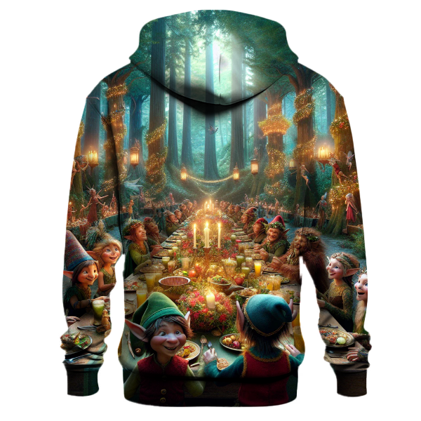 Woodland Elves' Secret Feast Hoodie