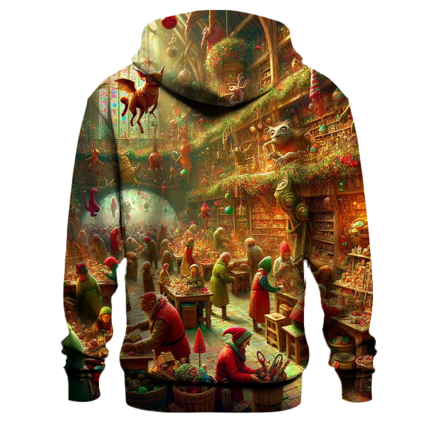 Santa's Workshop Adventure Hoodie