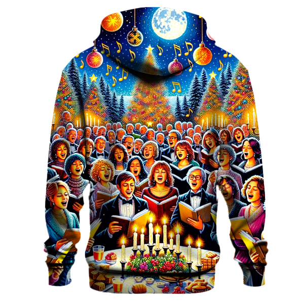 Traditional Christmas Carol Sing-Along Hoodie